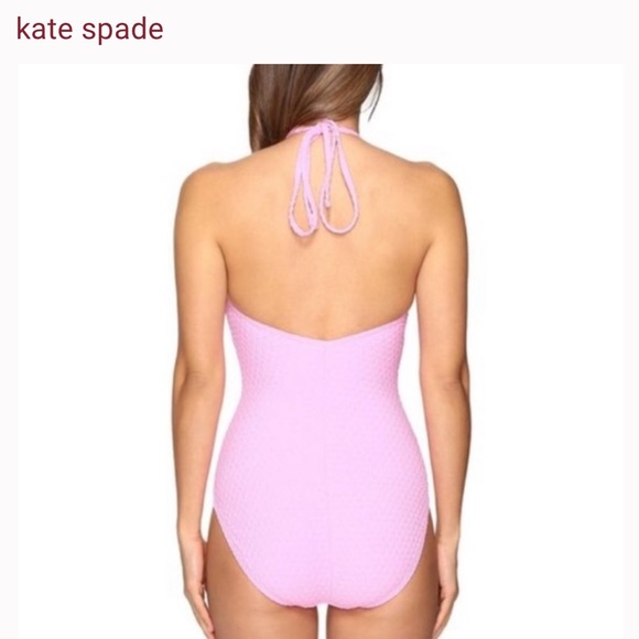 Kate Spade Pink Marina Piccola one piece swimsuit Size S/P - Picture 2 of 7